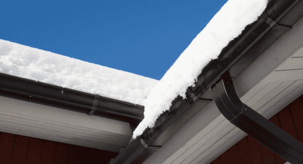 flat roof snow removal