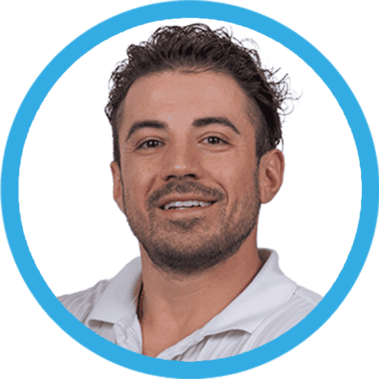 Man smiling at camera